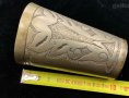 Възрожденска кована чаша за вино сребро - сачан, снимка 1 - Антикварни и старинни предмети - 41479957