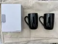 Лъскава черна керамична чаша за кафе машина., снимка 1