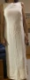 Рокля бяла 100% лен в комплект сако , снимка 10