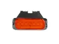 Висящ LED габарит с 2 функции жълт, снимка 1