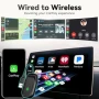 Нов Безжичен CarPlay адаптер за iPhone и коли с USB, iOS 10+ Айфон, снимка 4