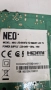 NEO LED-3930TU HD SMART LED TV MAIN BOARD 17MB181TC POWER BOARD 17IPS62 PANEL VES385WNDP-2D-N01, снимка 3