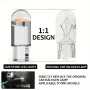 LED крушки T10 W5W габаритни,  диодни бели, снимка 2