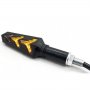 Диодни LED мигачи с бягащ мигач за мотор, скутер-2080, снимка 2