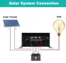 MPPT 60A слънчев контролер за зареждане, PV регулатор за гел и литиева батерия,12V/24V/36V/48V , снимка 4