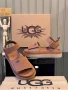 UGG Дамски Кафеви Сандали ЮДЖИДЖИ Код E727, снимка 1