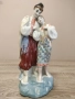 Порцеланова фигурка „Влюбените“, Полонски завод СССР , снимка 2