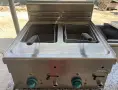 професионален фритюрник двоен електрически profesionalen fritiurnik dvoen elektricheski, снимка 2