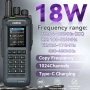 Radtel RT-817A – 18W мощна VHF/UHF радиостанция, НОВА, снимка 4