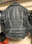 Кожено чопърско яке Motomall 2022 мото чопър естествена кожа яке мотор, снимка 8