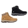 Мъжки зимни боти със цип в черно и бежово, снимка 1
