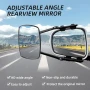 Огледало за каравана, 2 броя, CEIEVER Универсално огледало за каравана, допълнително огледало, регул, снимка 4
