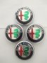 Капачки за Джанти за АЛФА РОМЕО/ALFA ROMEO 60 мм. Цвят: Цветни и черни. НОВИ!, снимка 2