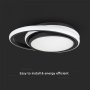 LED Плафониера 38W Черна Неутрално Бяла Светлина, снимка 3