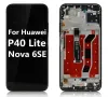 Дисплей за Huawei P40 LITE, тъч екран, с рамка, Huawei Y7p 2020, тъчскрийн, LED, за P40 LITE ART-L29, снимка 1