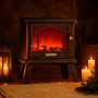 Ретро камина с ефект на пламък – уют и атмосфера навсякъде, снимка 1