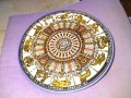 Jerusalem Hanukkah & Zodiac Porcelain чиния зодиак Йерусалим фи 27см нова, снимка 7