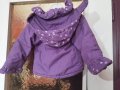 Ефектно Детско лилаво яке за момиче, снимка 2