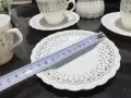 български костен порцелан Бонония сервиз за чай кафе , снимка 3