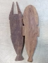 Автентичен дует африкански стенни маски - ръчна изработка, снимка 3