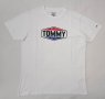 Tommy Jeans Logo T-Shirt оригинална тениска L памук фланелка Hilfiger, снимка 1 - Тениски - 39513684