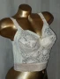 Validation 80 B Дантелен ретро / Винтидж / сутиен в цвят телесен , снимка 4