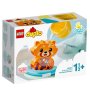 LEGO® DUPLO® My First 10964 - Забавления в банята: плаваща червена панда, снимка 1