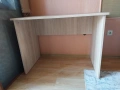 Ново бюро;ТВ шкаф и дървена маса за хранене, снимка 1