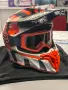 Мотокрос/ендуро каска Airoh Twist 2.0 Frame Orange Matt L 59-60 см + подарък очила Fox, снимка 2