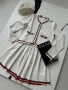 Дамски Комплект Горнище И Къса Пола - 2 Налични Цвята Код I_70, снимка 4