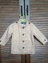 ZARA BABY Детско палтенце/тренчкот/парка в бежов цвят с топъл хастар, снимка 1