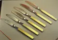 Rostfrei Solingen GP Handles Set of 6 German Dinner knives, снимка 1