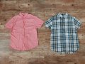 Лот от 2 броя Мъжки ризи с къс ръкав М размер, снимка 1