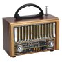 Класическо дървено радио NNS NS-8070BT Акумулаторно радио с Usb SD Tf Mp3 Player