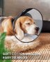 ROMANTIC BEAR Конус нашийник за кучета - размер М, снимка 3
