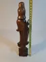 азиатска дървена фигура дърворезба    2/1, снимка 6