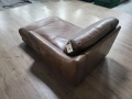Кафява кожена лежанка - 100 % естествена кожа, снимка 2
