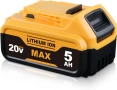 1 бр. 5.0AH литиево-йонна батерия 18V за Dewalt DCB/DCD/DCF/DCG/DCS серия, снимка 1