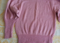 ръчно плетена дамска блуза финна вълна, снимка 5