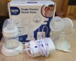 Електрическа помпа за кърма +подарък комплект шишета на Avent, снимка 1