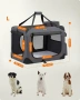 Сгъваема клетка за кучета Feandrea, клетка за транспортиране на кучета, размер L, оксфордска материя, снимка 7