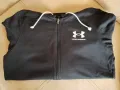 Черен памучен суичър Under Armour, снимка 1