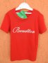 Benetton Нова детска тениска момиче 5/6 120 cm