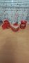 Комплект  бижутерка със арома свещник и сапунчета розички, снимка 1 - Романтични подаръци - 39579716