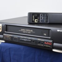 VHS видео Sharp VC-M10 с дистанционно. Перфектно. Профилактирано, като НОВО., снимка 6 - Плейъри, домашно кино, прожектори - 40269294