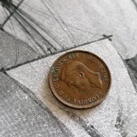 Монета - Великобритания - 1 фартинг | 1948г., снимка 2 - Нумизматика и бонистика - 34331640