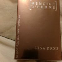 Тоалетна вода Nina Ricci MEMOIRE D'HOMME 100 мл., снимка 4 - Мъжки парфюми - 39794953