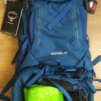 Osprey Kestrel 48 Loch Blue M/L, снимка 2 - Раници - 41782695