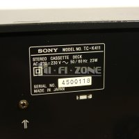 ДЕК   Sony tc-k411 , снимка 8 - Декове - 40179133