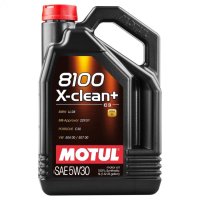 Моторно масло MOTUL 8100 X-CLEAN+ 5W30 5л, снимка 1 - Аксесоари и консумативи - 42361914